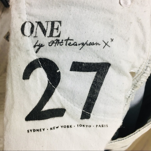 One Teaspoon | 2020 Distressed Denim Mini Skirt 27 - Picture 8 of 8